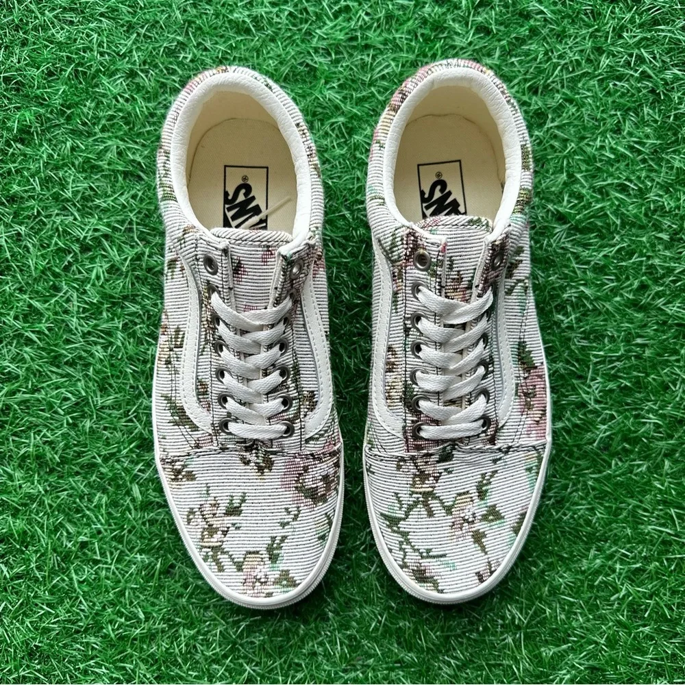 Vans Old Skool Tapestry Floral Marshmallow - Picture 8 of 10
